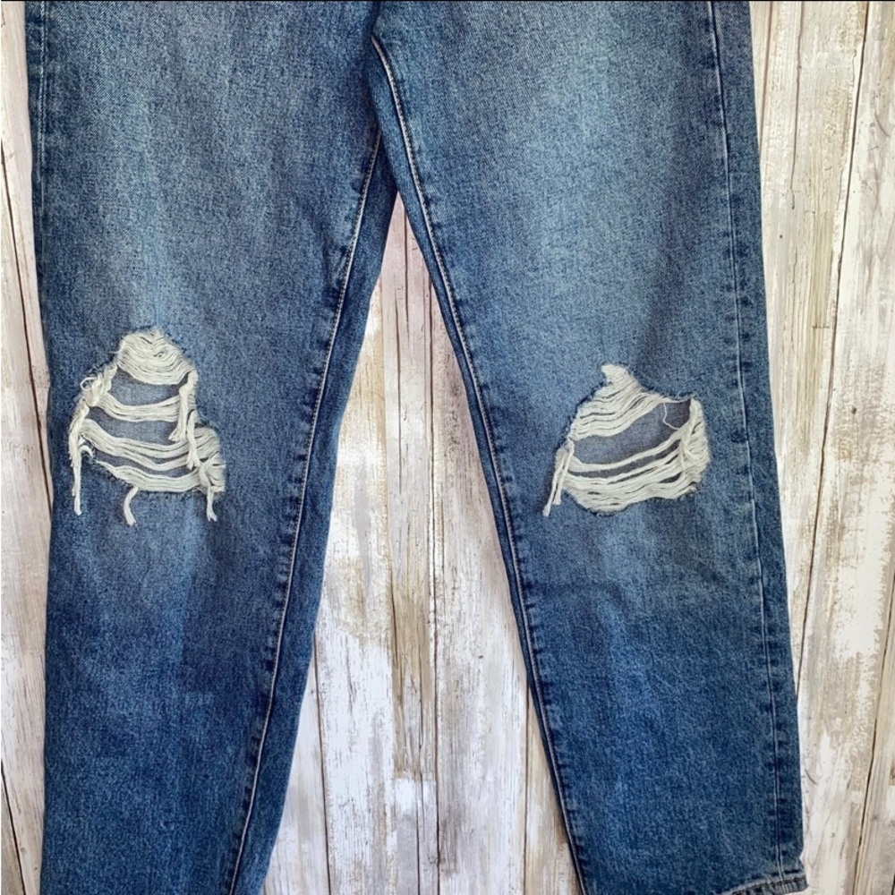 NWT Lovers + Friends Ryan High Rise Loose Straight Jeans Palm Canyon - Picture 4 of 12